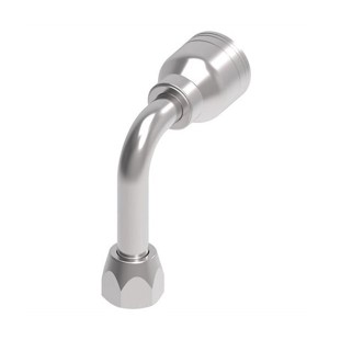 Female Jic Swivel 90° Long Drop Elbow