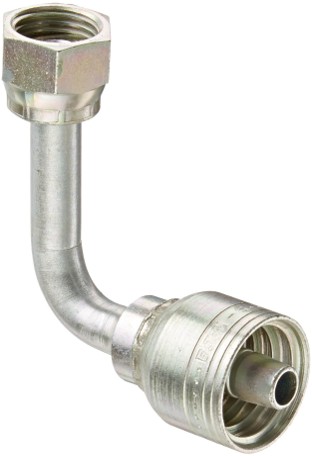 Female Fitting O-Ring Seal Swivel 90° Long Drop