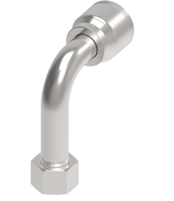 FEMALE O-Ring Seal 90° LONG DROP (TTC12)