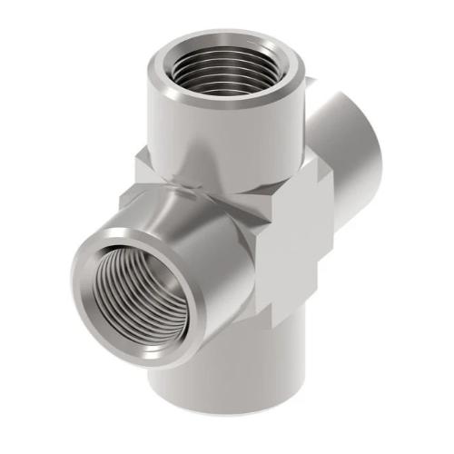 Eaton #4 Female Pipe (Rigid) Cross