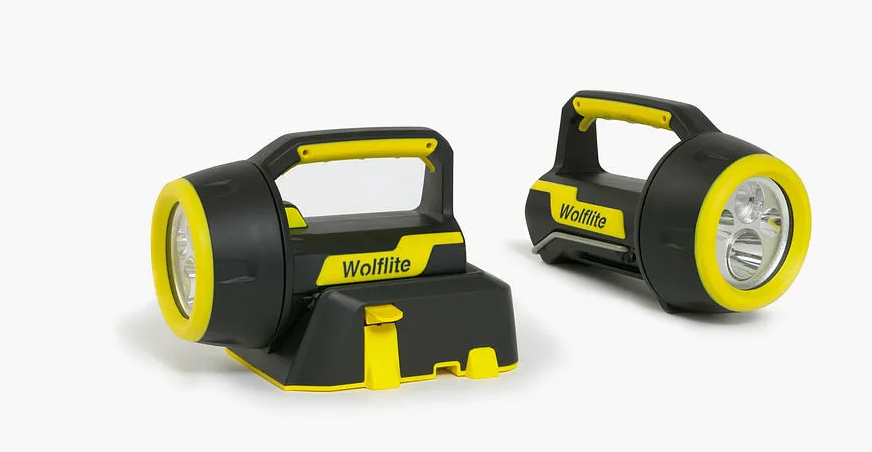 WOLFLITE XT-75 Zone 0 Spot/Flood & Mains Charger 100-230V AC