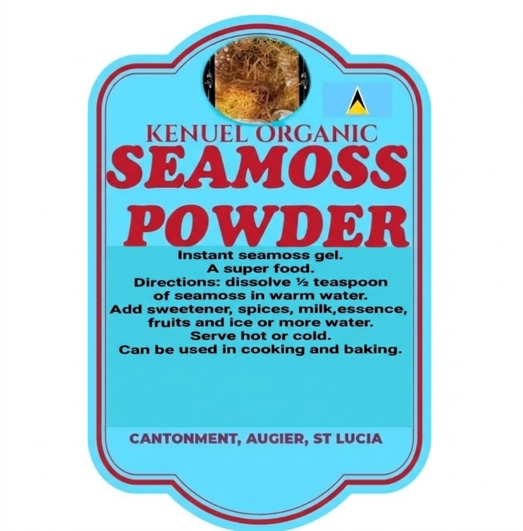 Kenuel Organic Seamoss Powder
