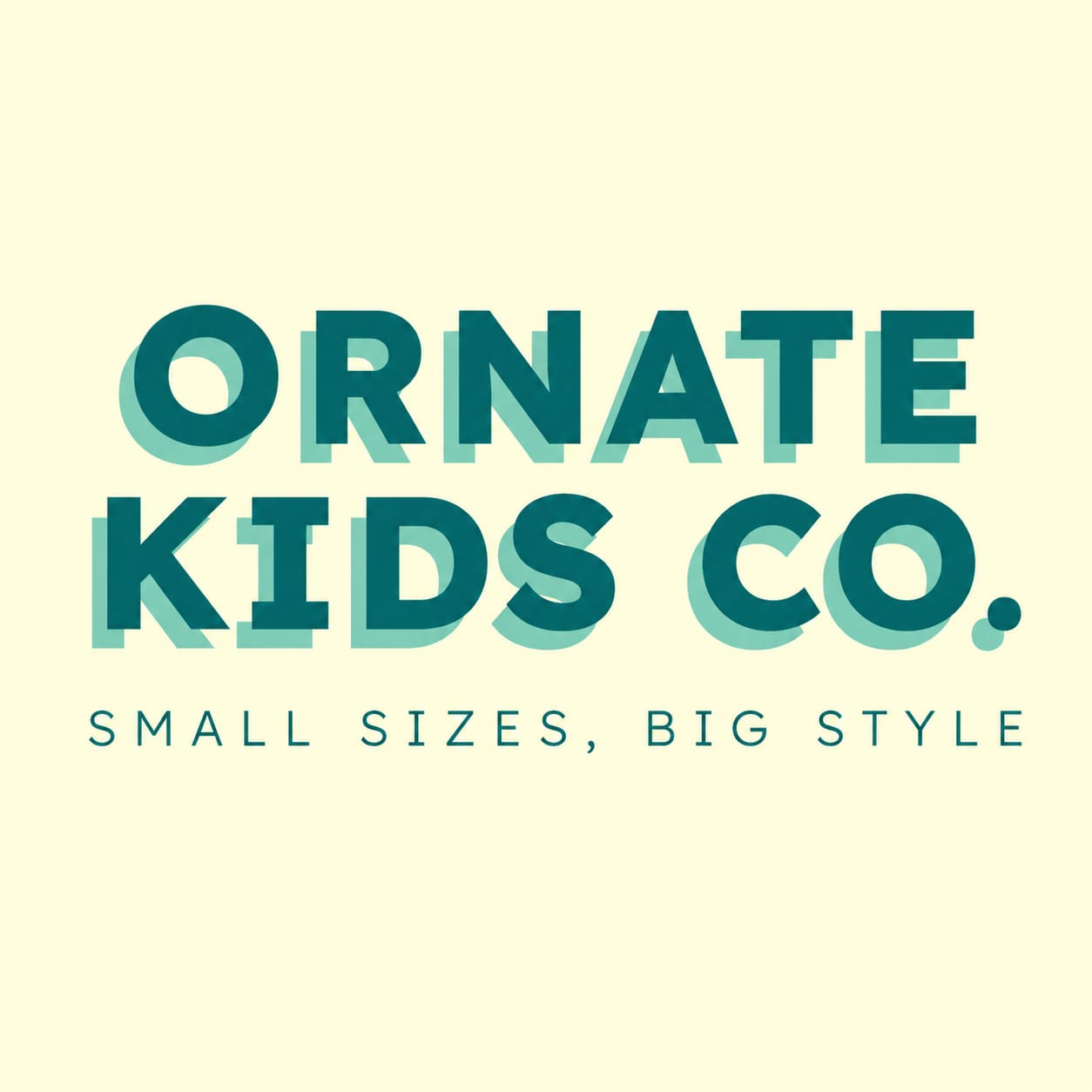 Ornate kids Co. logo