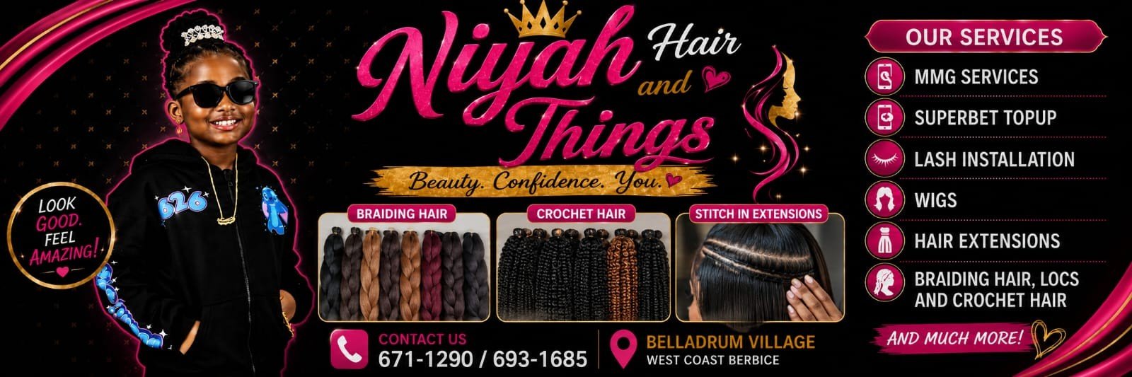 Niyah Hair and Things logo